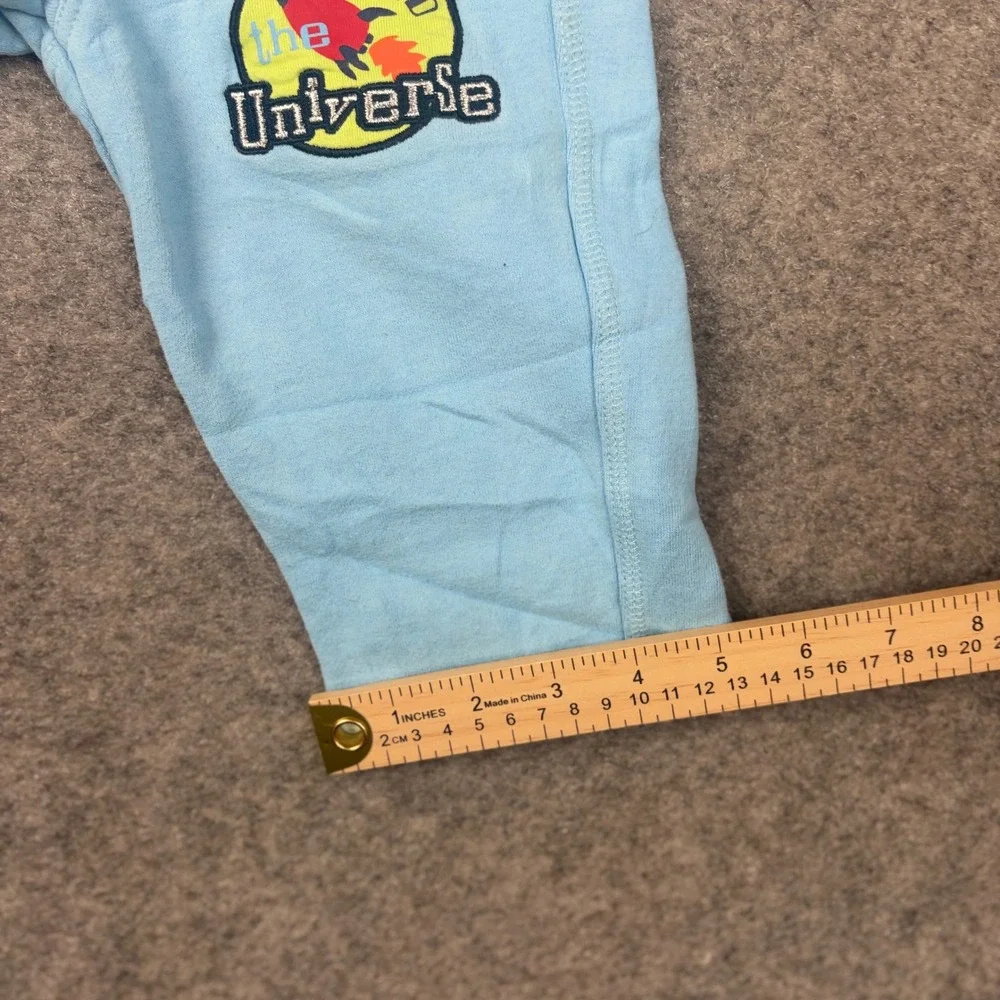 Flapdoodles‎ Sweatpants Baby 18M Blue Round The Universe Space Rocket Planet
